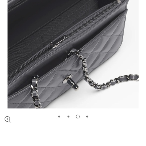 Chanel grey WOC with handle - Picture 4 of 15